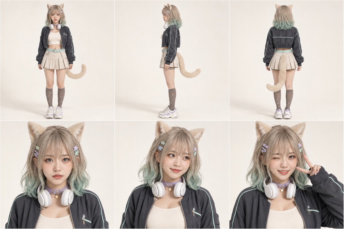 Mei, Cosplay VTuber character sheet
