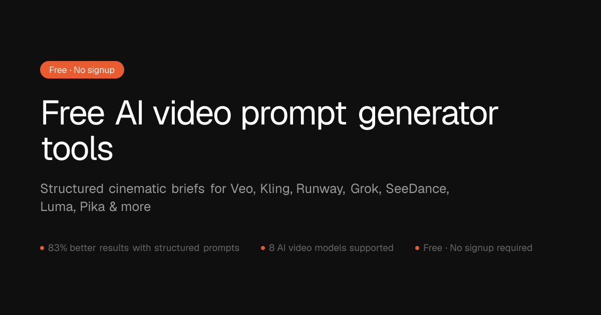 AI Video Transition Prompts screenshot